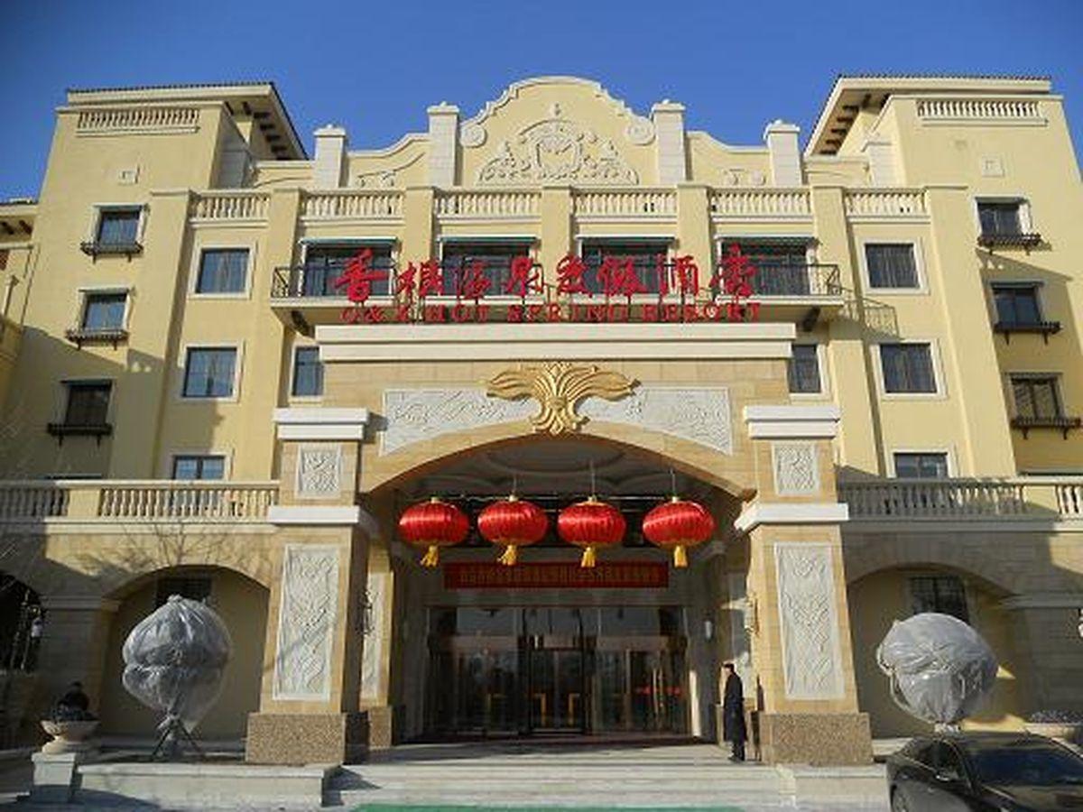 Q And X Hot Spring Resort Qingdao Exterior foto